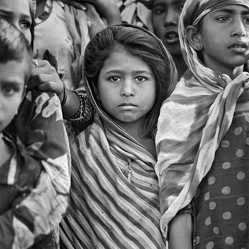 © Christine Turnauer – Children at the Pushkar fair, India, 2015, Courtesy KLV Art Projects